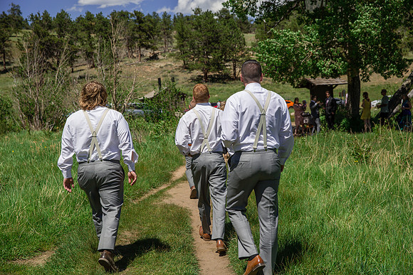 small wedding photographer Estes Park
