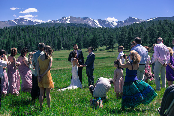 Beaver Meadows trailhead ceremony