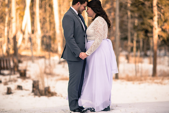 small wedding photographer Vail Colorado