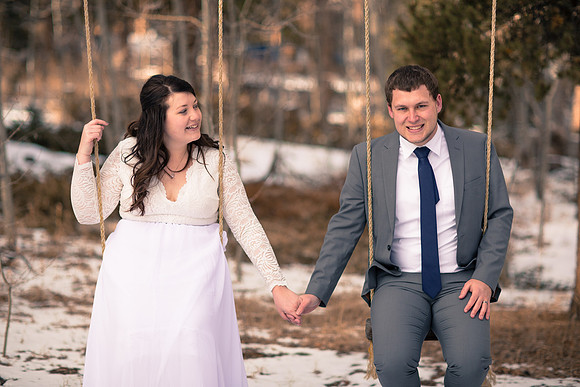 small wedding photographer Vail
