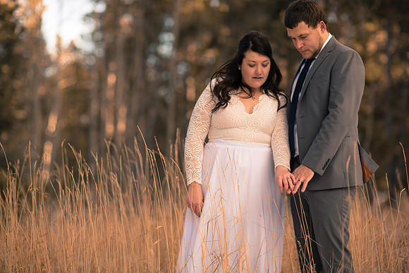 small wedding photographer Grand Lake Colorado