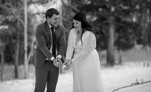 small wedding photographer Vail Colorado
