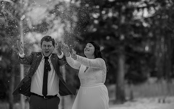 small wedding photography Breckenridge Colorado