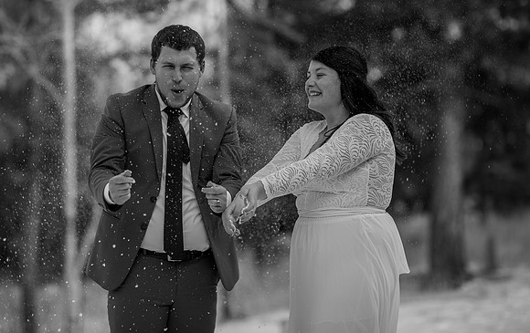 small wedding photographer Breckenridge Colorado