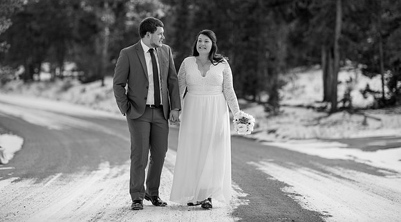 small wedding photographer Breckenridge Colorado