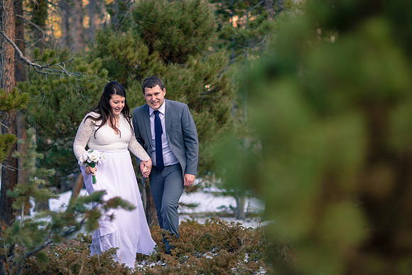 Wedding photographer Grand Lake Colorado