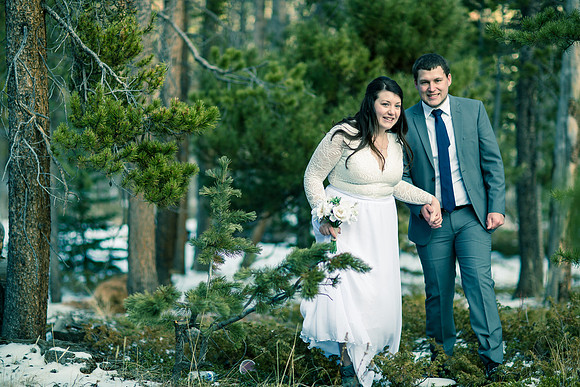 Wedding photographer Grand Lake Colorado