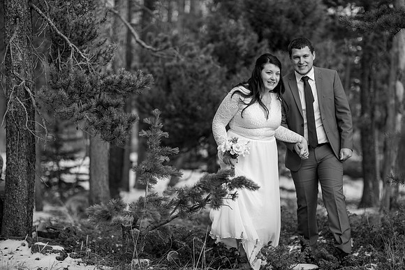Wedding photographer Grand Lake Colorado