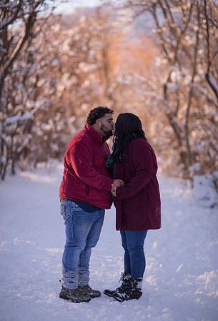 winter family photographer Denver