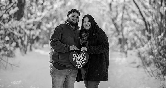 winter couple portraits Breckenridge