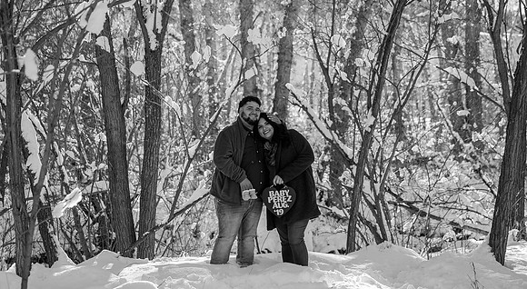 winter family photographer Denver