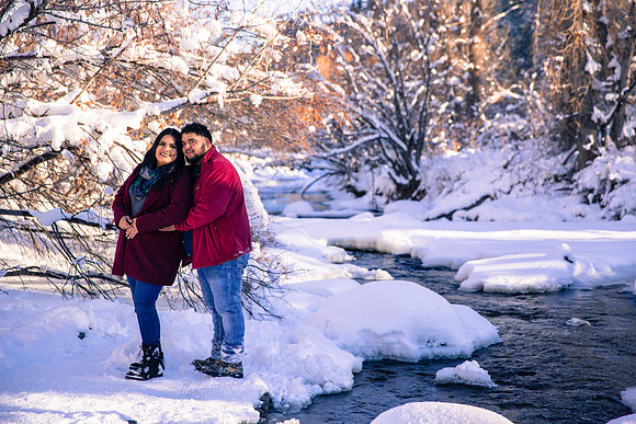 Couple portraits Breckenridge