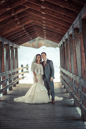 winter wedding photographer vail