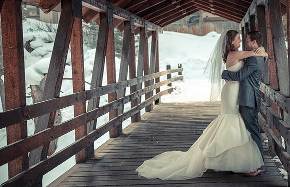 winter wedding photographer breckenridge