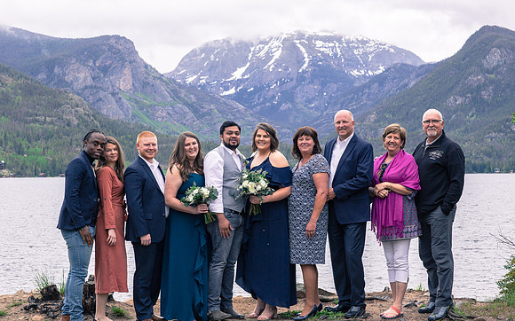 Grand Lake wedding photographer, point park grand lake wedding photography