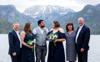 Grand Lake wedding photographer, point park grand lake wedding photography