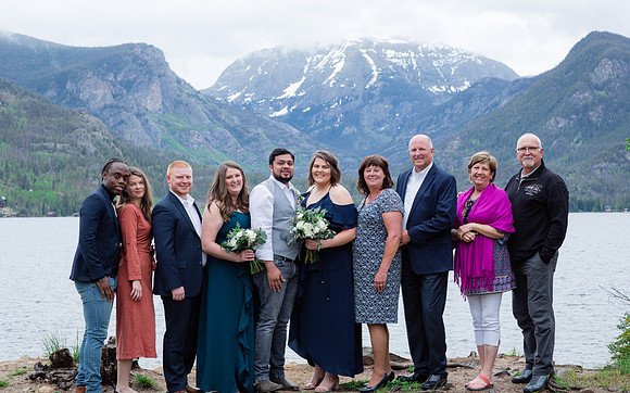 Grand Lake wedding photographer, point park grand lake wedding photography